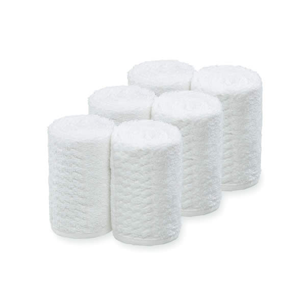 BARBURYS ACCESSORI ASCIUGAMANI PER IL VISO 20X70 CM 6 PCS